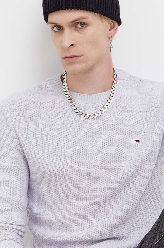 Svetr Tommy Jeans šedá DM0DM15060