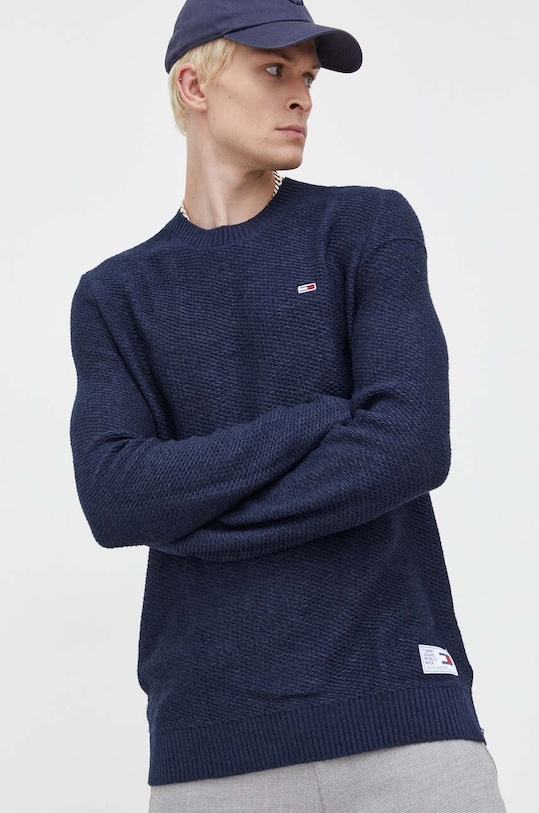 Tommy Jeans sweter pozostałe granatowy DM0DM15060