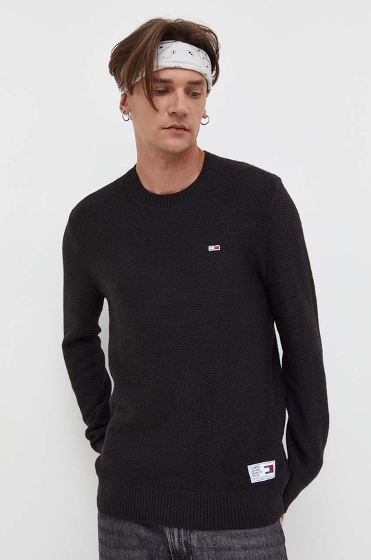 Πουλόβερ Tommy Jeans άλλο μαύρο DM0DM15060