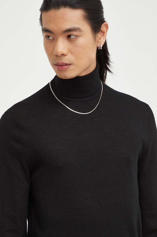 Vlněný svetr Tiger Of Sweden černá T68915090