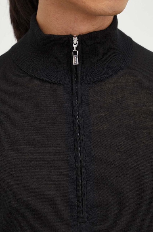 Vlněný svetr Tiger Of Sweden T68915092 černá