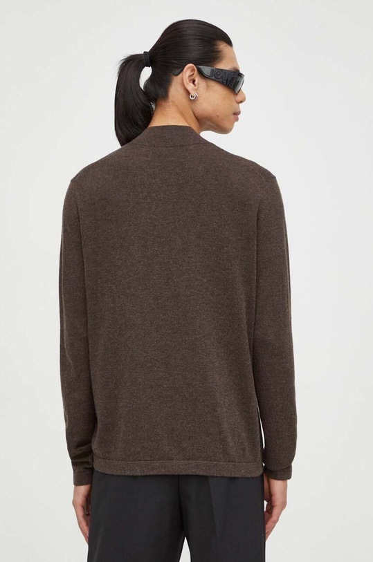 Odzież Tiger Of Sweden sweter wełniany T72057005 brązowy