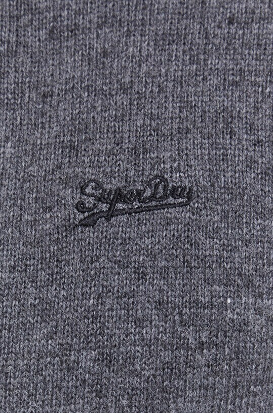 Superdry sweter z domieszką wełny M6110563A.XUC szary