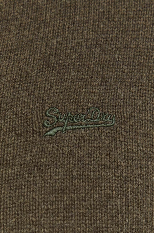 Sveter s prímesou vlny Superdry M6110563A.XW4 zelená