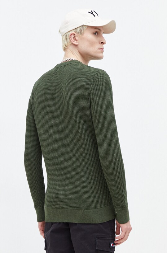 Odzież Superdry sweter bawełniany M6110567A.1GS zielony