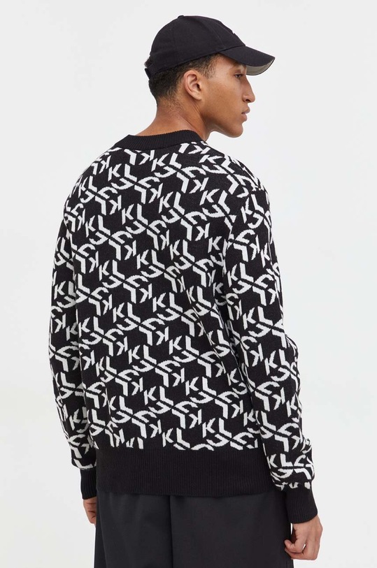 Odzież Karl Lagerfeld Jeans sweter z domieszką wełny 236D2002 multicolor