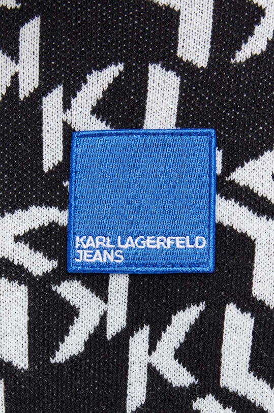 Karl Lagerfeld Jeans sweter z domieszką wełny 236D2002 multicolor