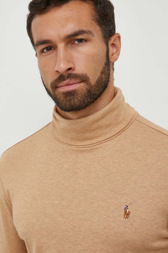 Polo Ralph Lauren sweter bawełniany beżowy 710760126