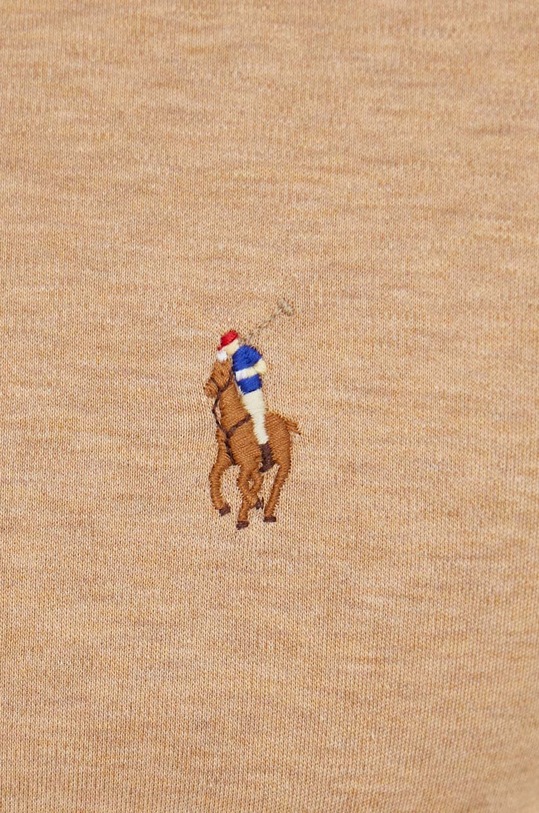 Polo Ralph Lauren sweter bawełniany 710760126 beżowy
