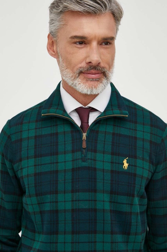 Polo Ralph Lauren hanorac de bumbac verde 710814280