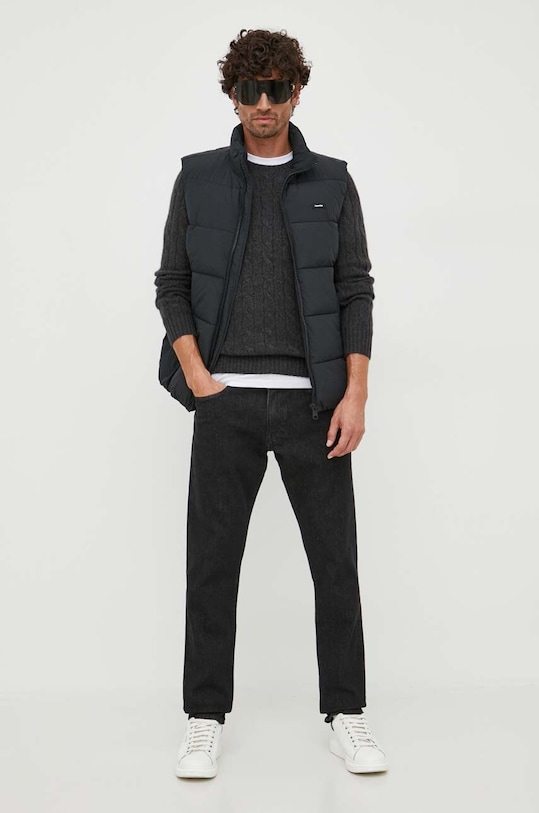 Kašmírový sveter Polo Ralph Lauren 710876728 sivá AW25