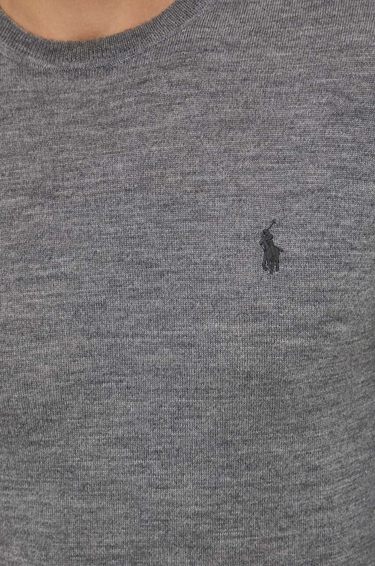 Polo Ralph Lauren sweter wełniany 710876846 szary