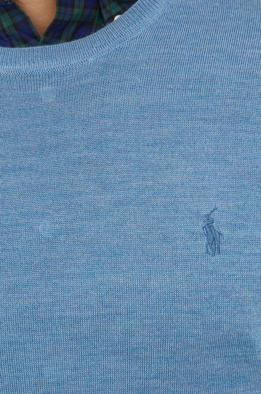 Polo Ralph Lauren sweter wełniany 710876846 niebieski
