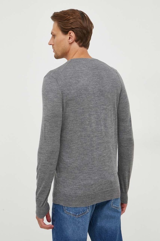 Ruházat Polo Ralph Lauren gyapjú pulóver 710876848 szürke