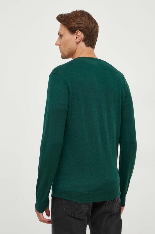 Odzież Polo Ralph Lauren sweter wełniany 710876848 zielony