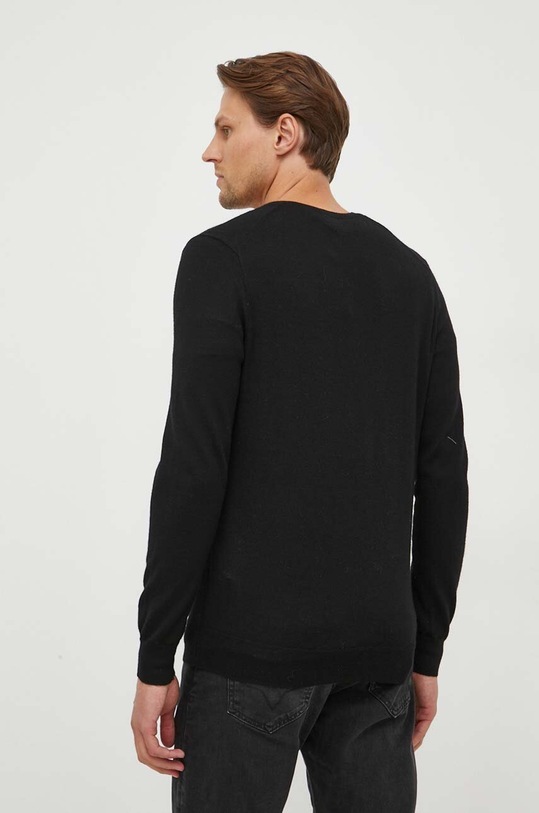 Odzież Polo Ralph Lauren sweter wełniany 710876848 czarny