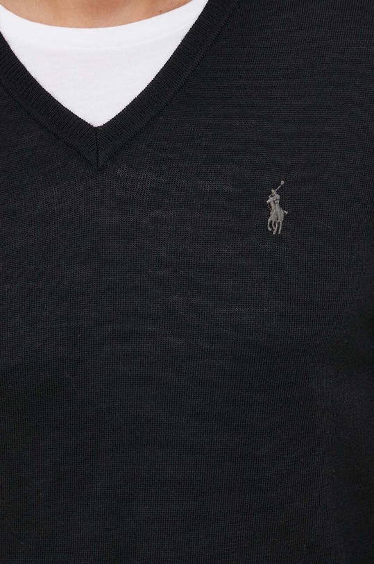 Polo Ralph Lauren sweter wełniany 710876848 czarny