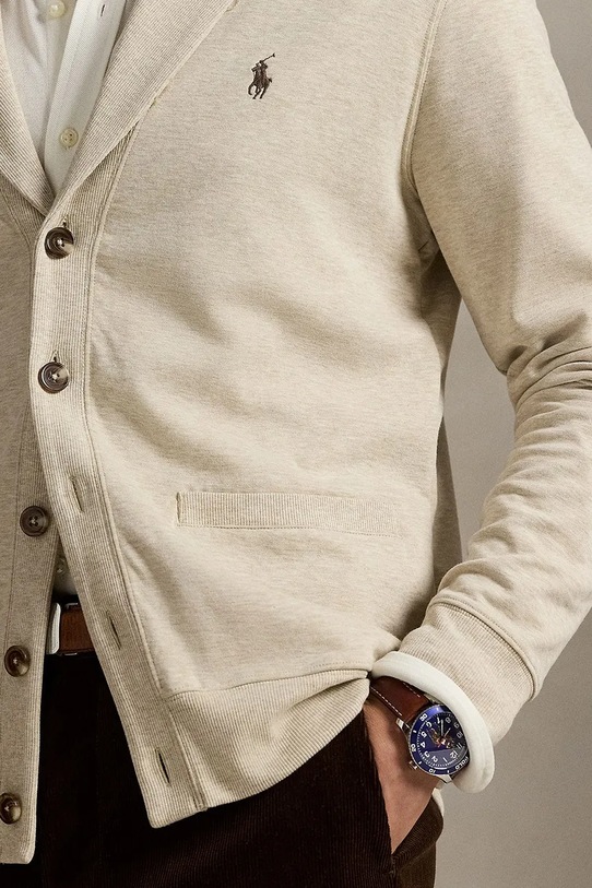 Polo Ralph Lauren kardigan beżowy 710877008