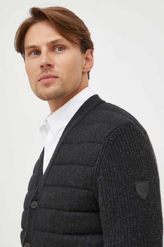 Polo Ralph Lauren kardigan wełniany czarny 710917040