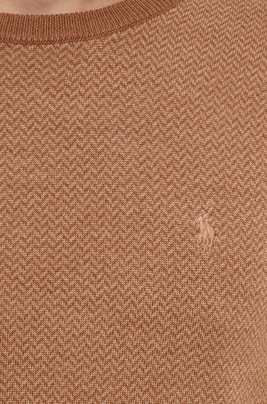 Polo Ralph Lauren sweter wełniany 710917042 beżowy