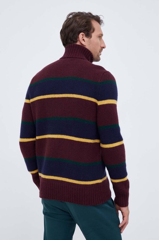 Abbigliamento Polo Ralph Lauren maglione in lana 710918117 granata