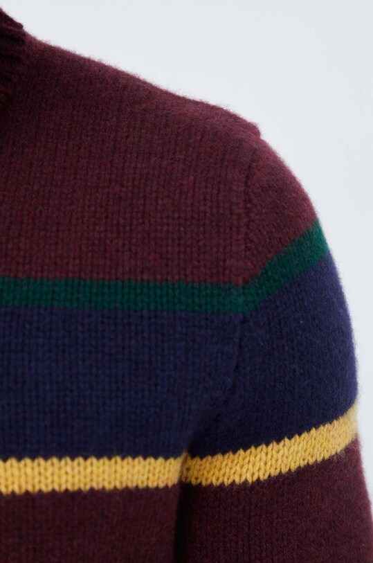 Polo Ralph Lauren maglione in lana 710918117 granata