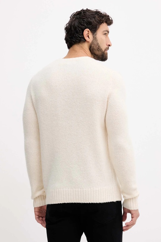 Odzież Polo Ralph Lauren sweter wełniany 710918805 beżowy