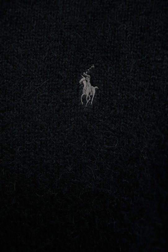 Polo Ralph Lauren sweter wełniany 710918805 czarny