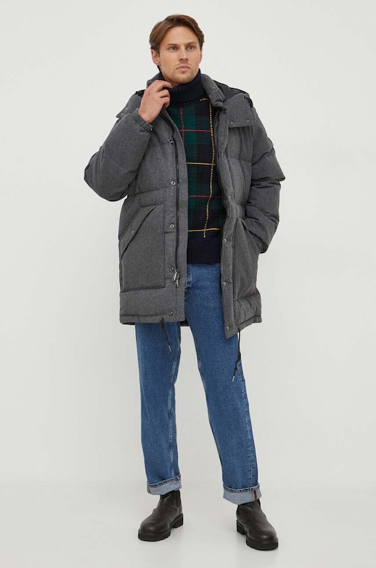 Vlnený sveter Polo Ralph Lauren 710919620 zelená AW23