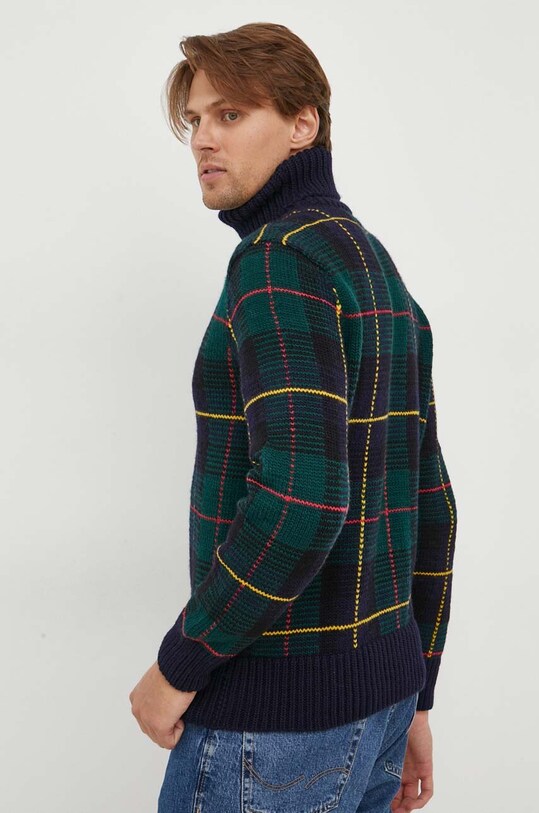 Oblečenie Vlnený sveter Polo Ralph Lauren 710919620 tmavomodrá