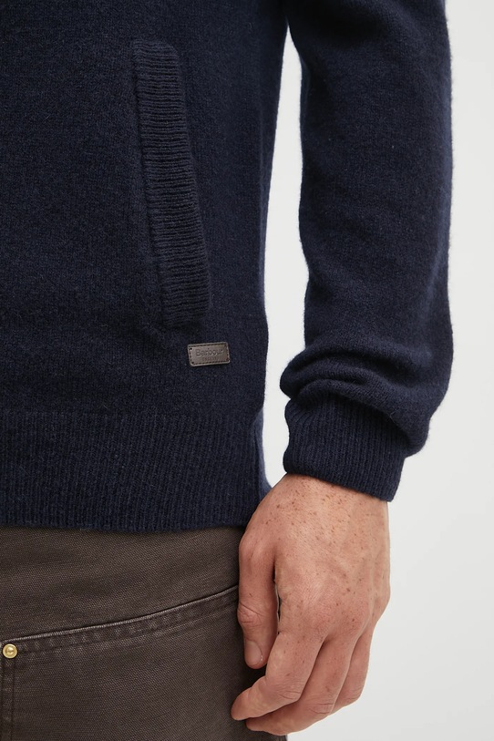 Vlněný svetr Barbour námořnická modř MKN0731