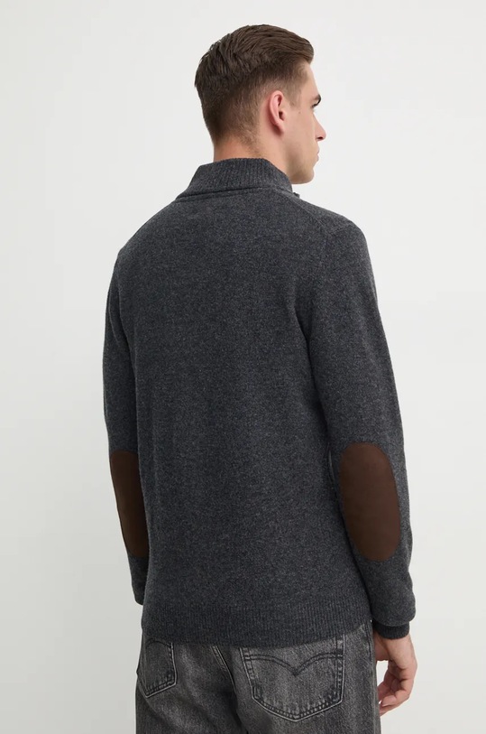 Oblečení Vlněný svetr Barbour MKN0731 šedá