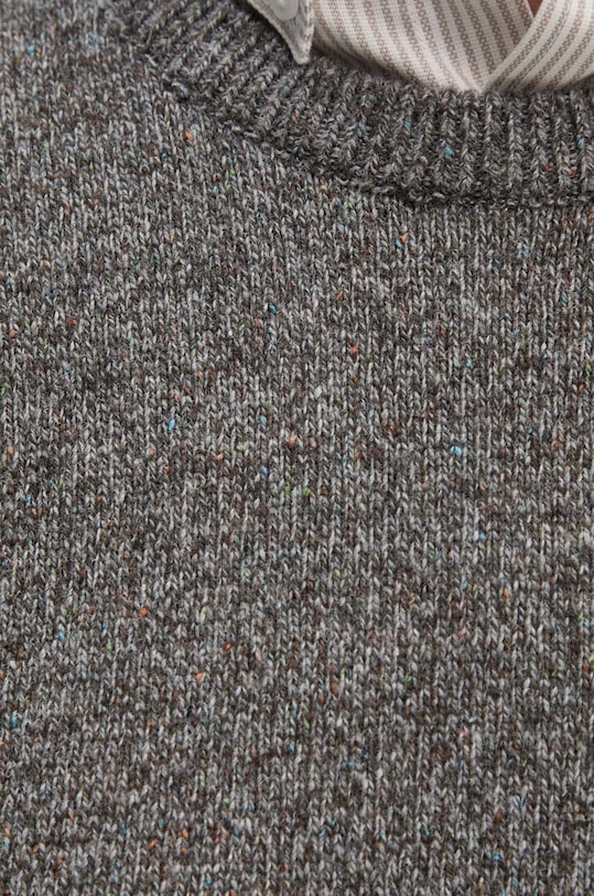 Вовняний светр Barbour MKN0844 сірий