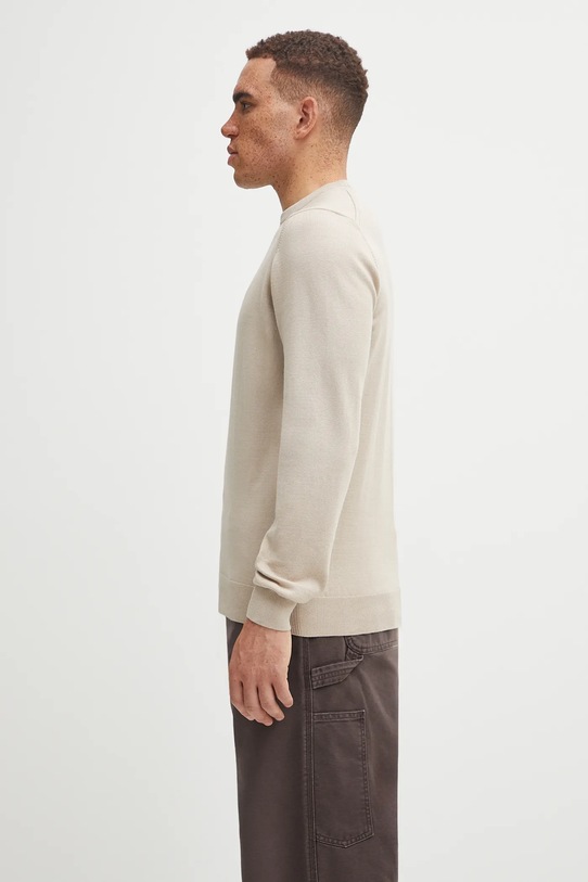 Barbour pulover de bumbac Essentials MKN0932 bej AA00