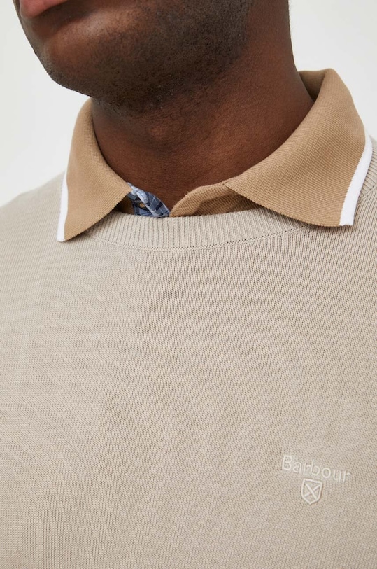 Barbour pulover de bumbac Essentials MKN0932