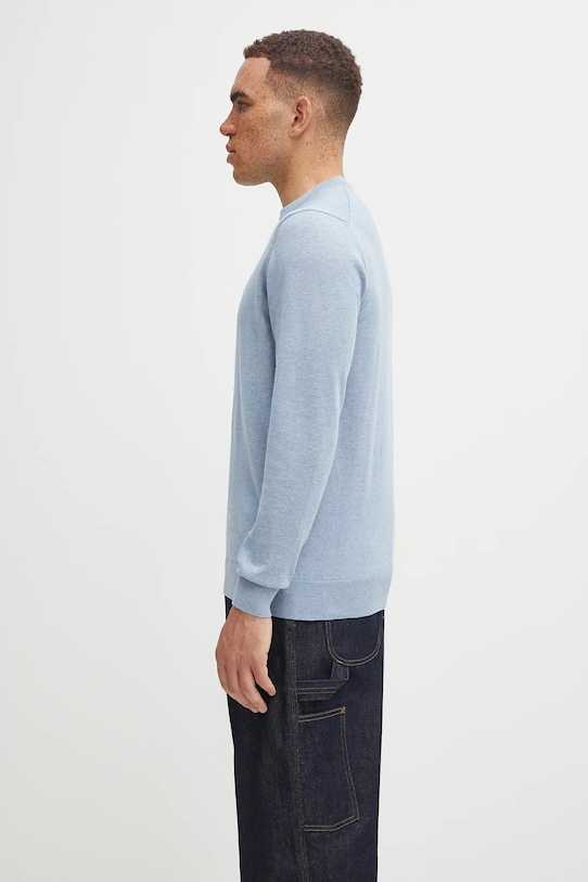 Barbour pulover de bumbac Essentials MKN0932 albastru AA00