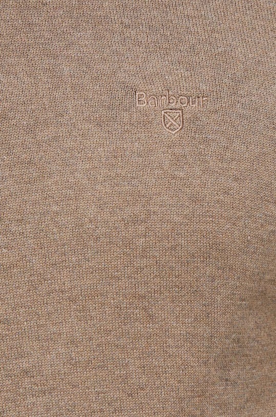 Памучен пуловер Barbour Essentials MKN0932 бежов