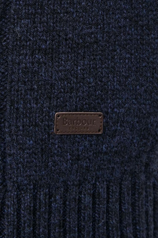 Barbour sweter z domieszką wełny MKN1325 granatowy