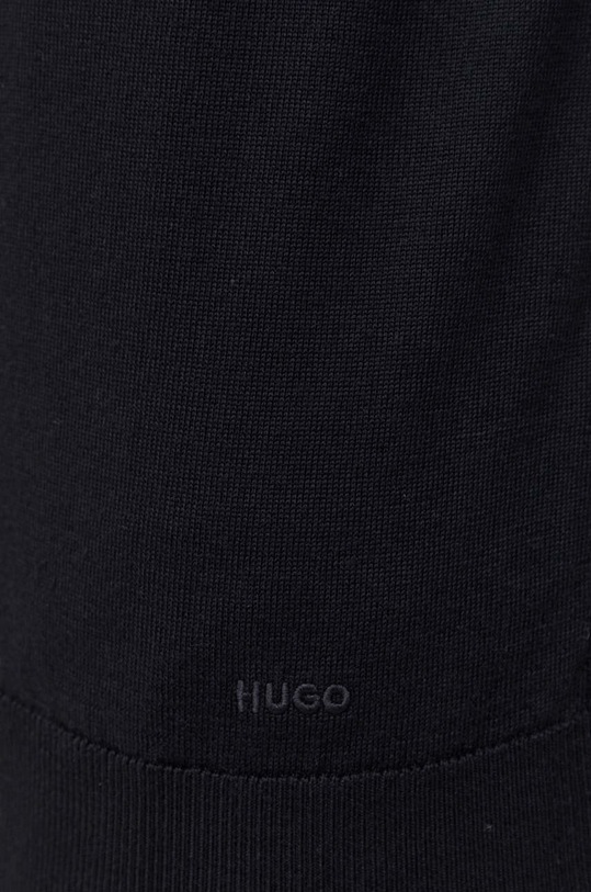 HUGO sweter wełniany 50474182 czarny