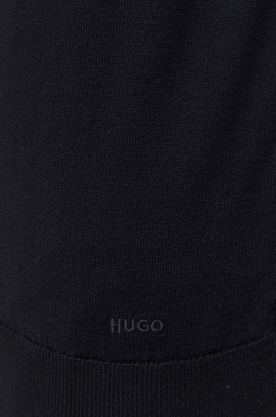 HUGO sweter wełniany 50474182 czarny