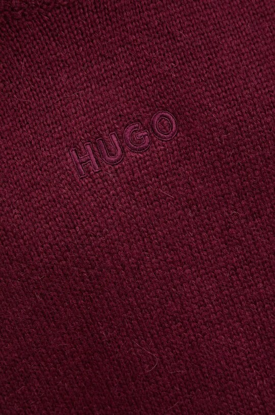 Одяг Вовняний светр HUGO 50499970 бордо