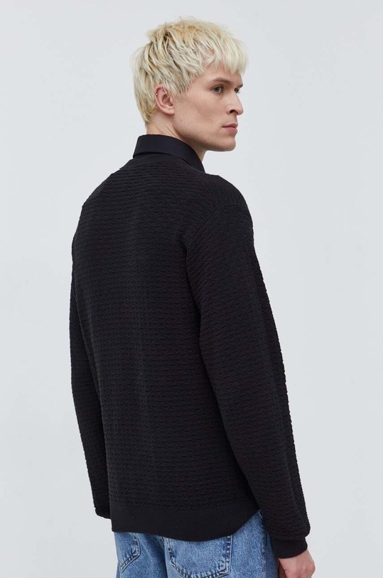 Îmbrăcăminte HUGO pulover de bumbac 50500007 negru