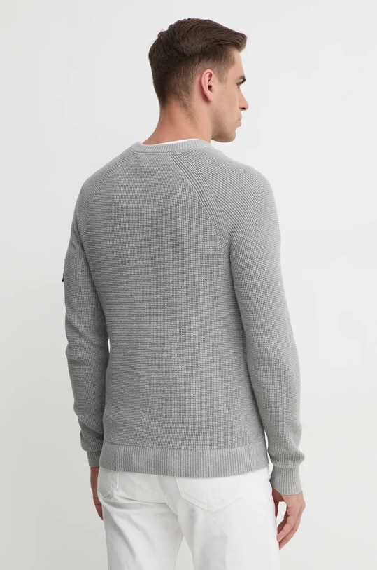 Одежда Хлопковый свитер Calvin Klein Jeans J30J323989 серый