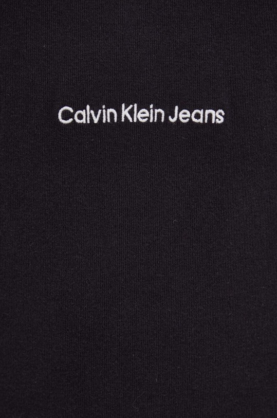 Calvin Klein Jeans sweter bawełniany J30J324328 czarny