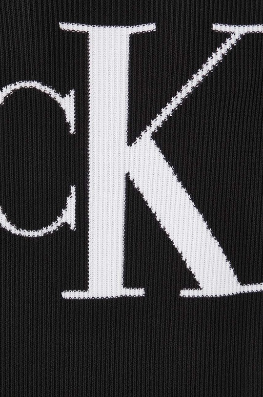 Calvin Klein Jeans sweter bawełniany J30J324507 czarny