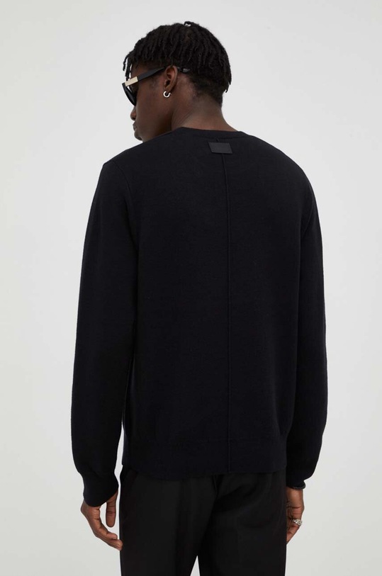 Вовняний светр The Kooples чорний HPUL27016K