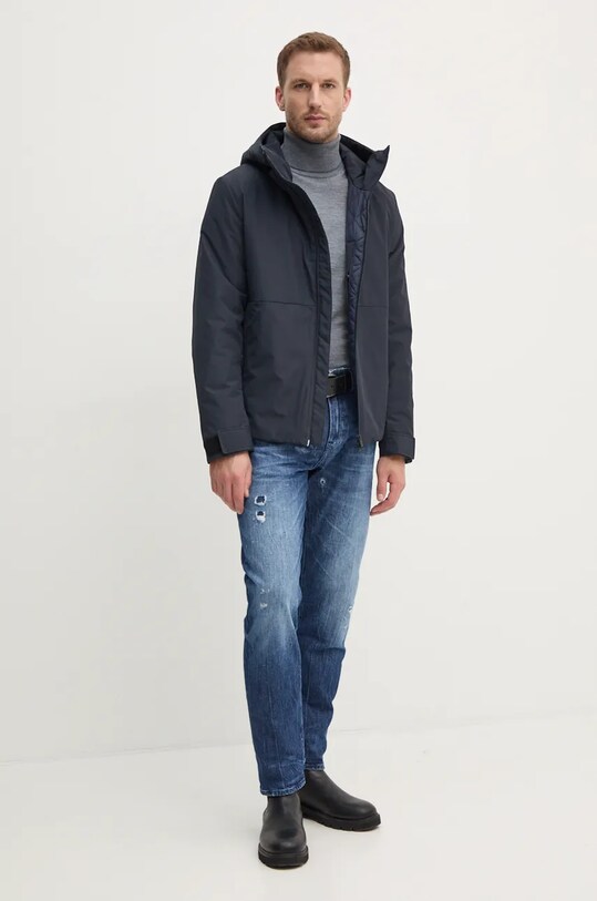 Вовняний светр Calvin Klein K10K110420 сірий AW24