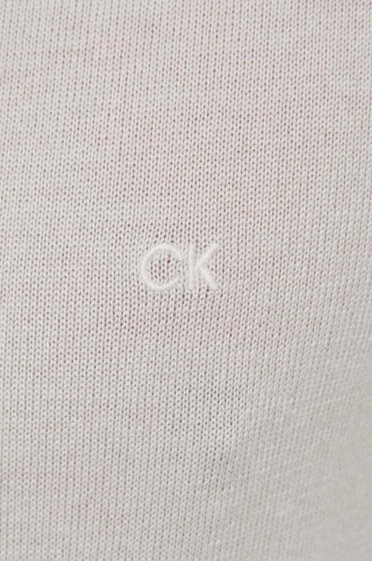 Calvin Klein pulover de lana K10K110424 gri