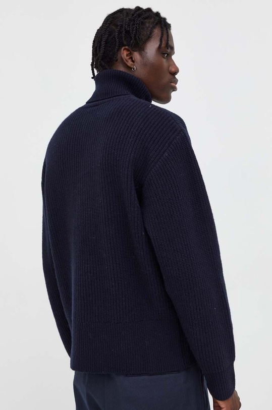 Vlněný svetr Won Hundred 2545.11068 námořnická modř AW23
