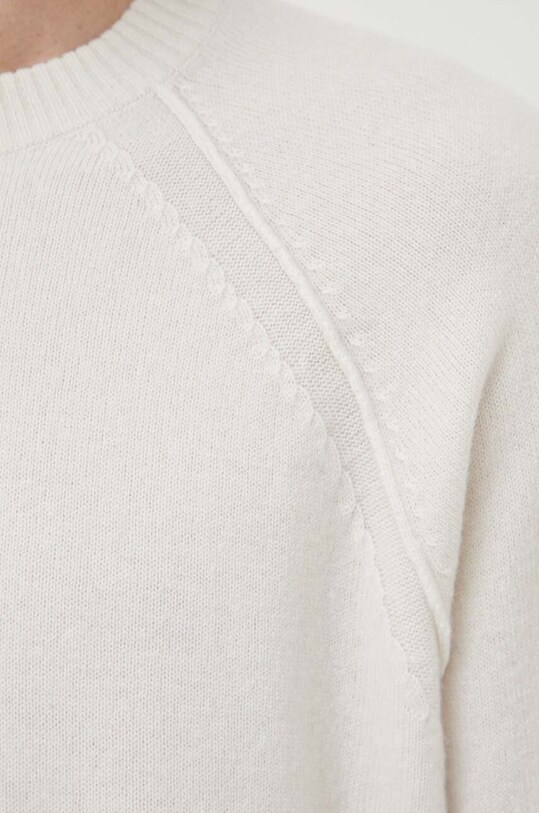 Шерстяной свитер Calvin Klein K10K111954 бежевый